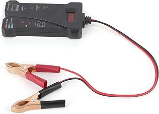 Testador De Alternador De Bateria, Analisador De Bateria De Volt¨ªmetro De Fio De Cobre Puro E F¨¢cil De Ler Para Verificador De Bateria De 12V Para Analisador De Bateria De Volt¨ªmetro