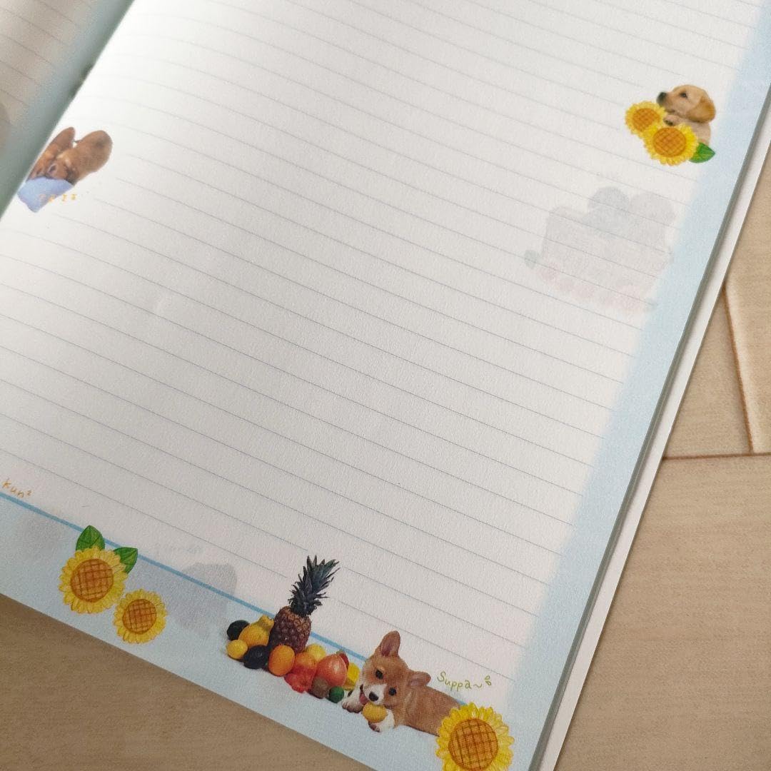 Amazon.co.jp: わんわんわんこ wanwanwanco 平成レトロ ノート 実写犬