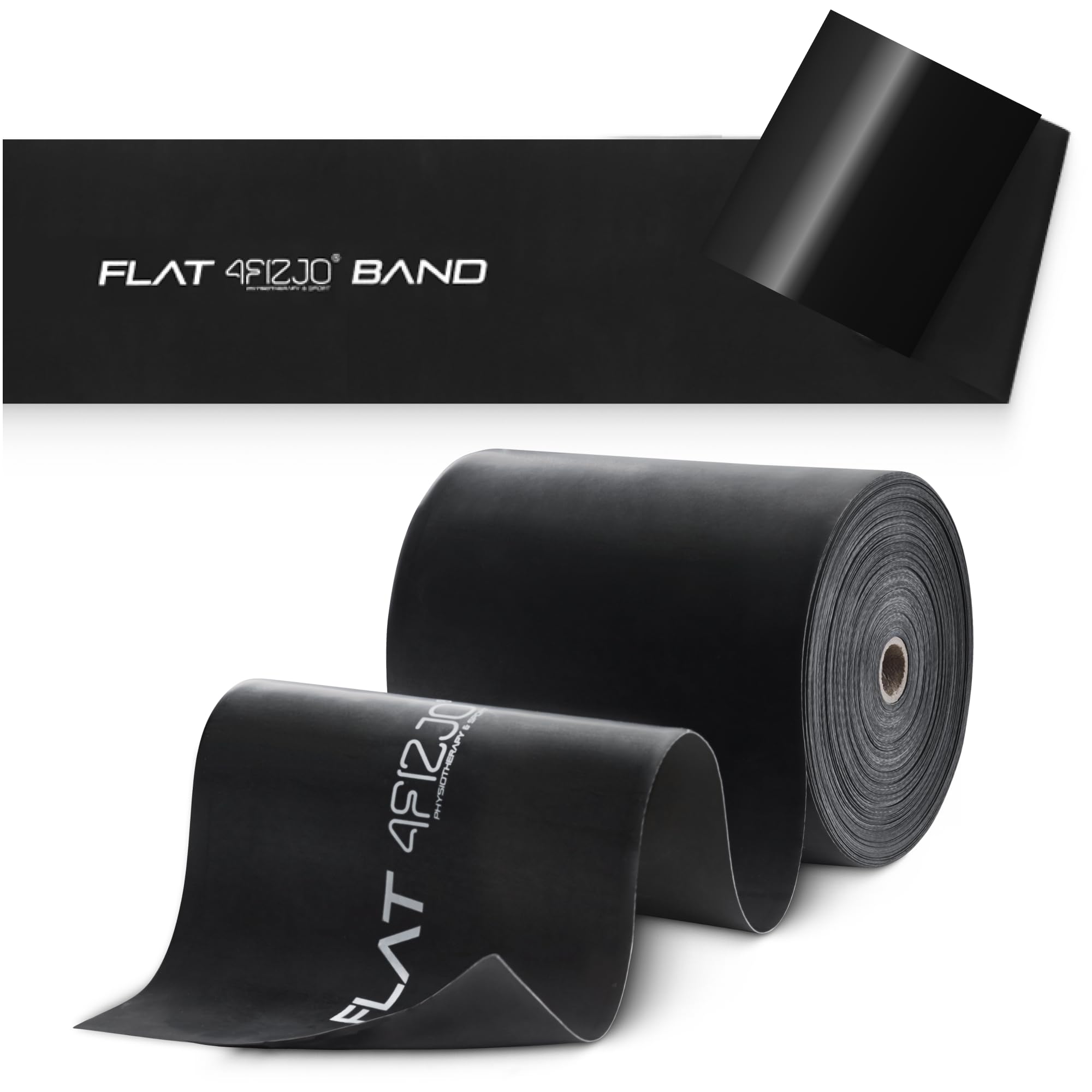 4FIZJO Latex Fitnessband, 30m, Widerstandsbänder krafttraining, Calisthenics Equipment, Trainingsband für Yoga, Gymnastikband, Rehabilitationsband