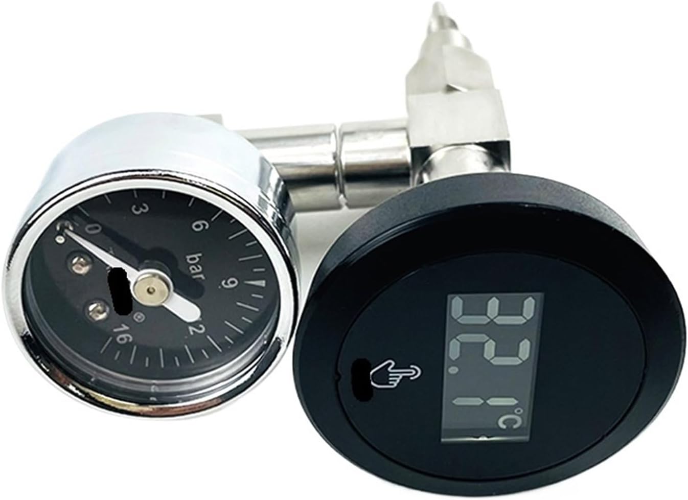 Compatibie For TANBUL Coffee Machine， Temperature And Pressure Integrated Display Accessory， Suitable For E61 Coffee Machine Boiling Head