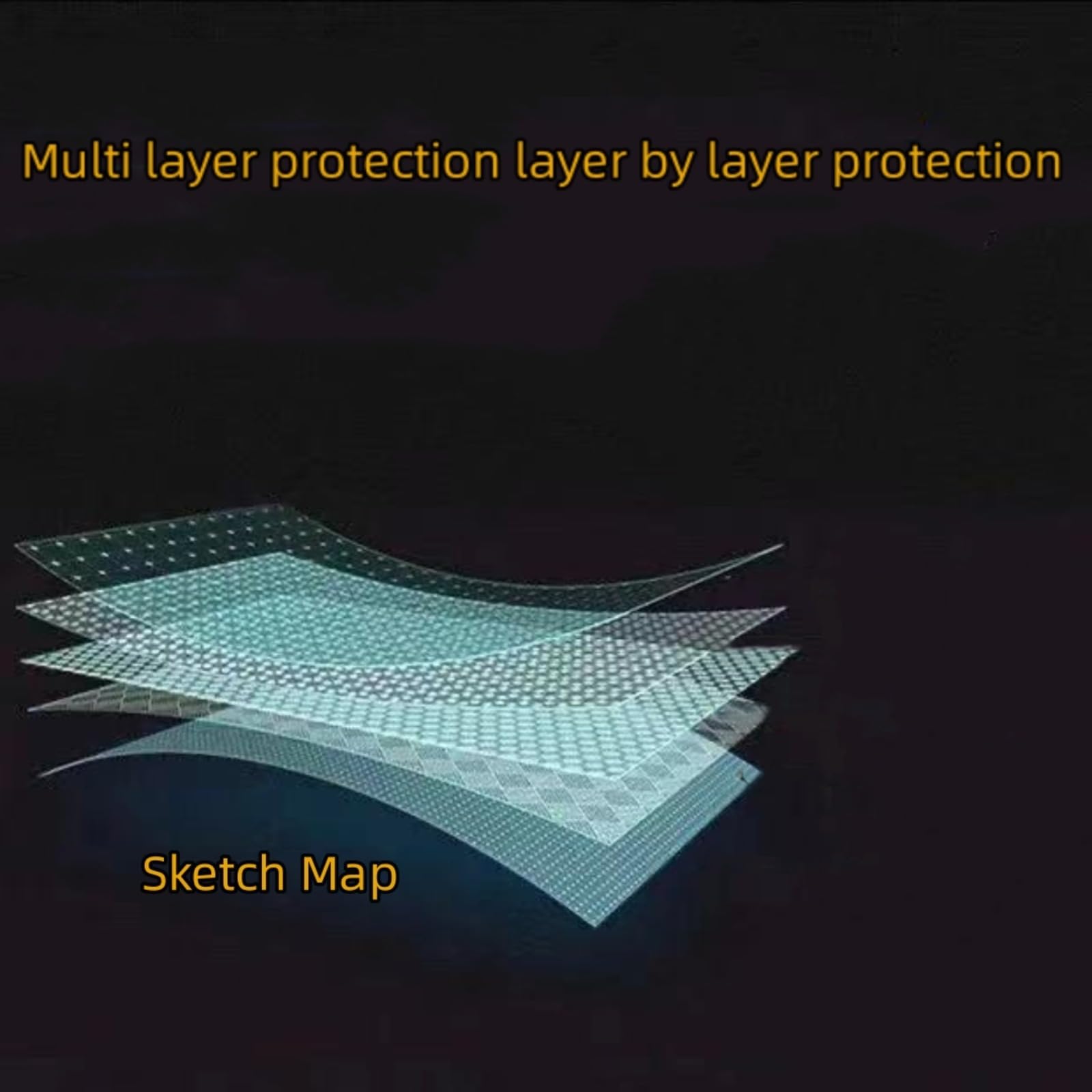 Film de protection transparent pour console centrale