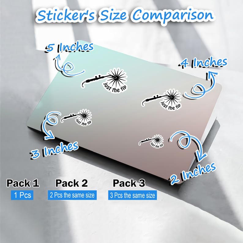 Miniatura 5 de Akira Just The Tip Sticker, Welder Course Sticker, Welder Machine Sticker, Welding Helmet Sticker, Water Assitant Die-Cut Vinyl Funny Decals for