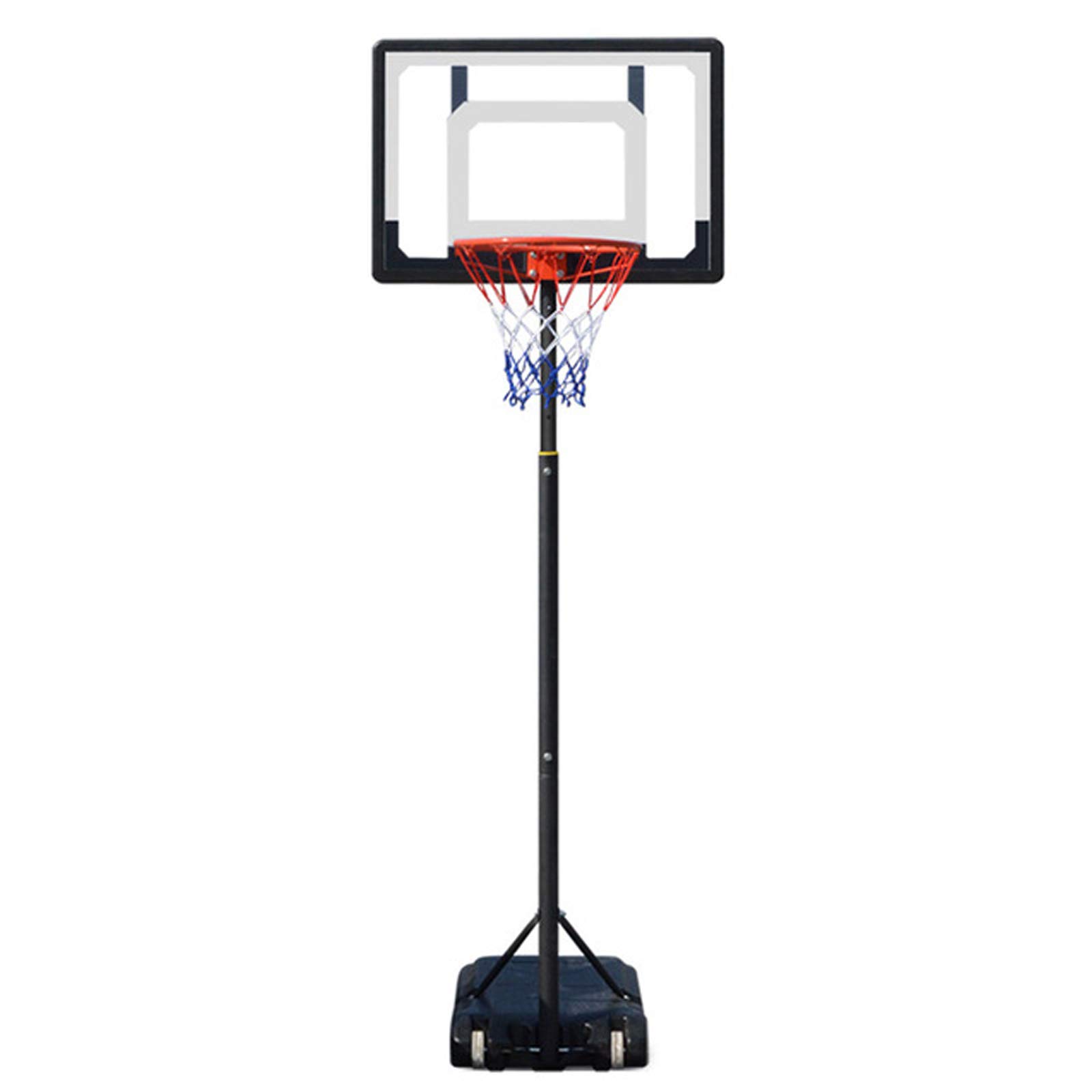 QBLDX Portable Basketball Stand 210cm (82.7in), Outdoor Professional Backboard And Nets, Adjustable Height Suitable For Adults And Children