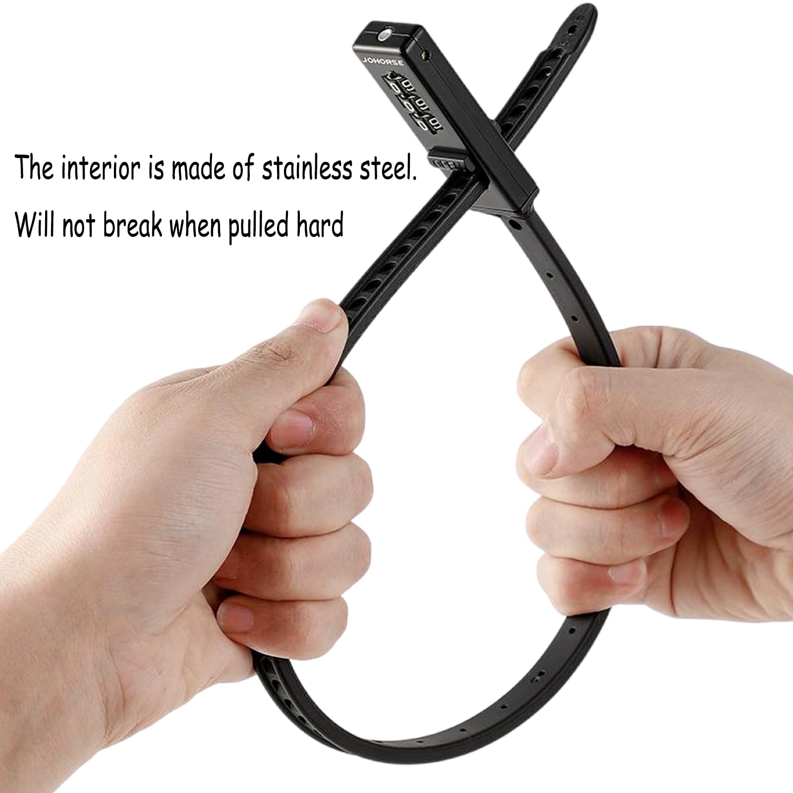 Floatdream Bicycle Lock with Digit Code, Lock with Digit Code, Cable Tie Lock, Suitable for Bicycles Strollers, Cabinets - Image 4