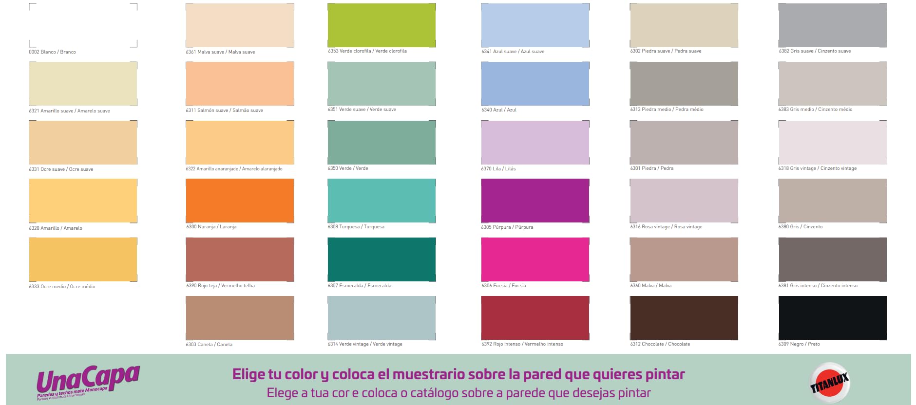 TITANLUX Tn.una Capa Ocre Suave 4l (Paquete de 2)
