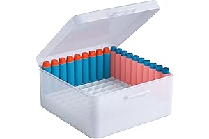 Darts Storage Box: Best Nerf Gun Holder Storage, Holds 20 Darts