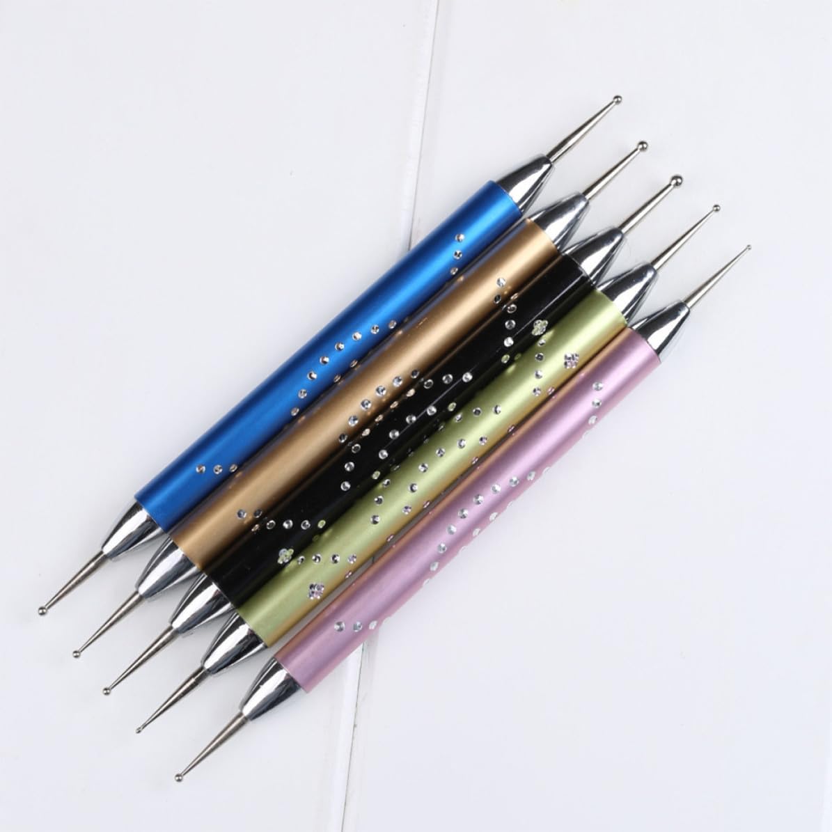5pcs Embossing Stylus Dotting Tool Set Stainless Steel