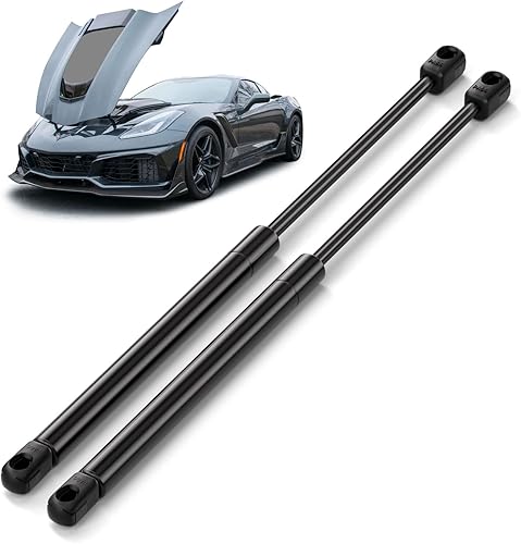 Cantidad 2 6330 - Soporte de elevación de choque para Chevrolet Corvette 2008 427 edición limitada Z06 Coupe Base convertible 2005-2012 Base Coupe