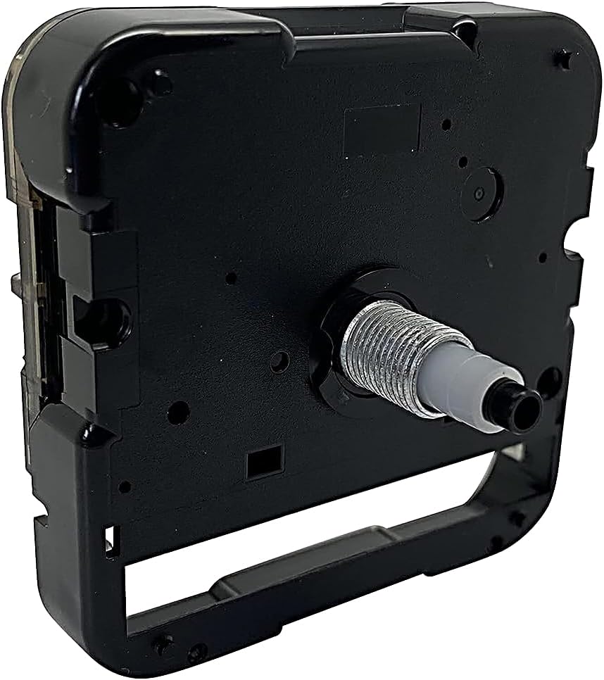 SKP Quartz Wall Clock Replacement Mechanism Movement Motor Battery Suitable Seiko & Tochigi Tokei SC HK LTD (18mm Ticking NEF Plastic Shaft)