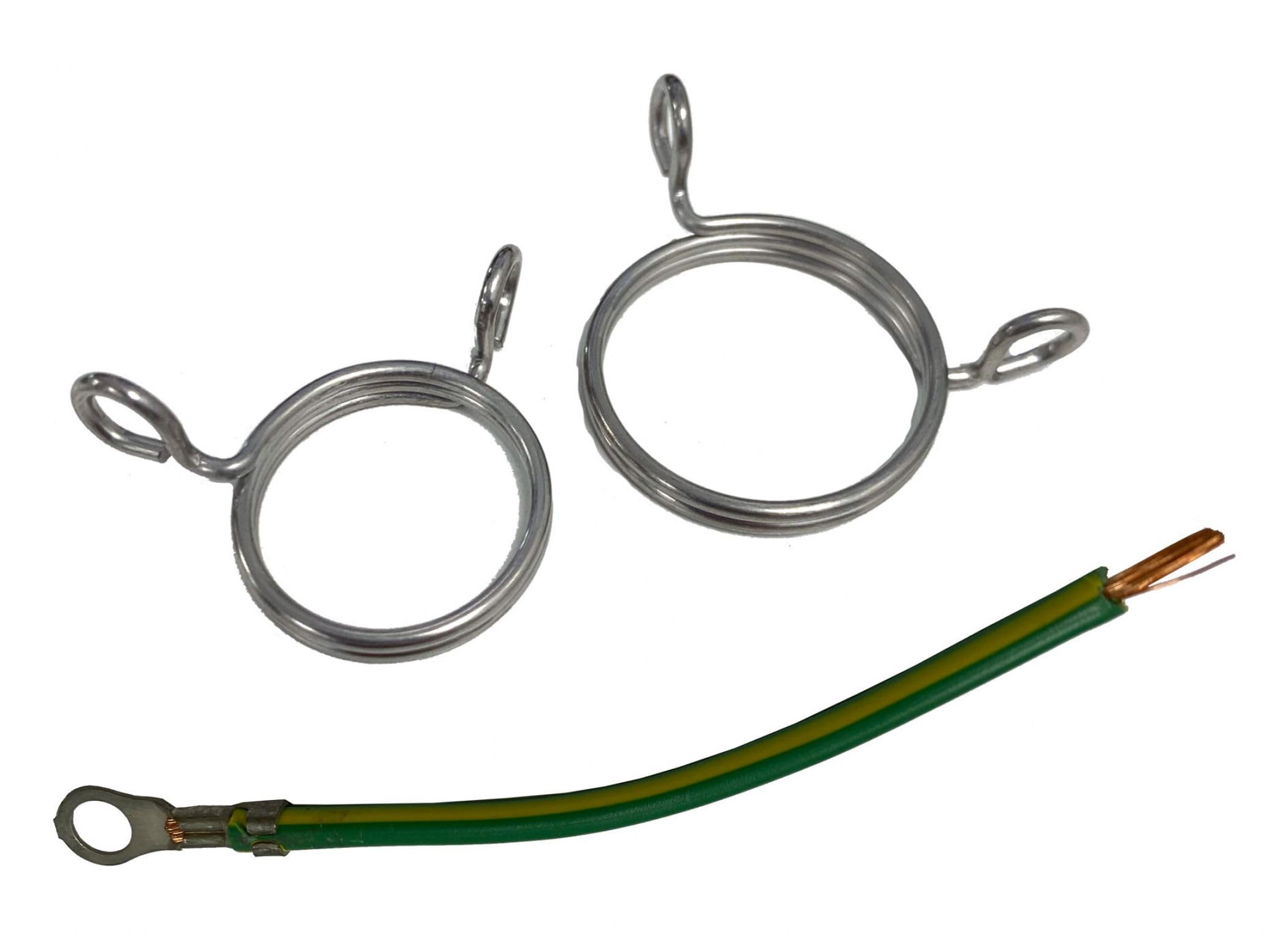 Pack Of 5 x Junction Box Earthing Silver Solutions Earth Spring M20 Stainless
