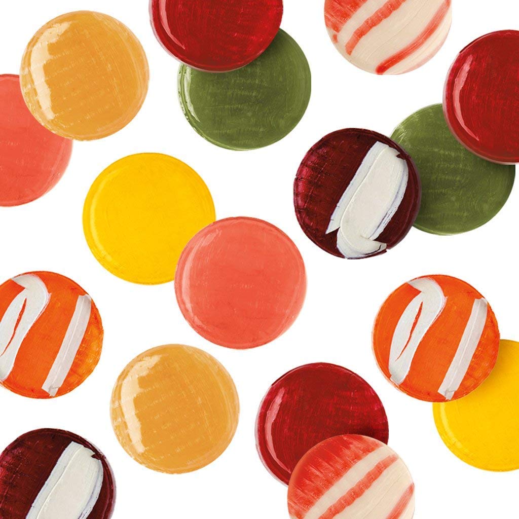 Dr. John’s Sugar Free Candy, Healthy Hard Candy with Zero Sugar, Low Calorie Snacks, Keto Friendly, Vegan, Gluten Free, Assorted Flavors, 100 Count, 1 LB