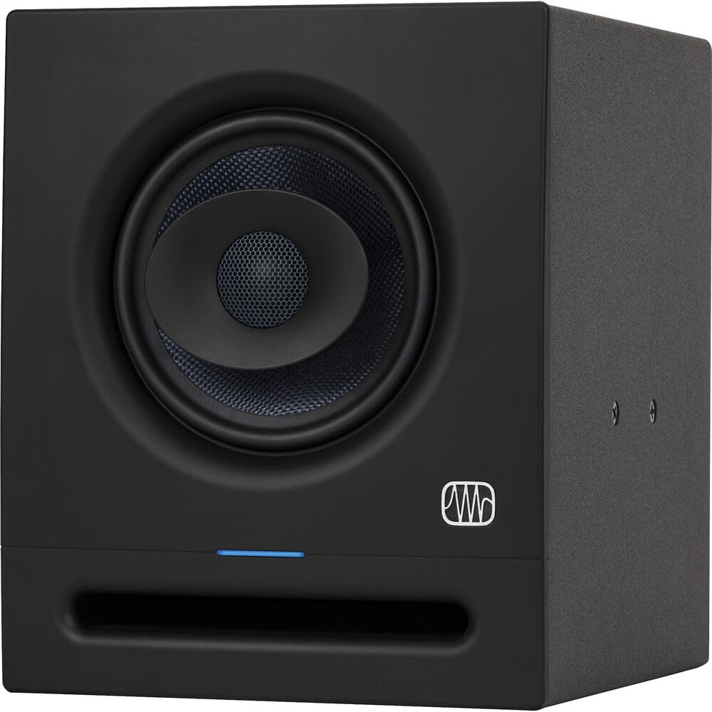 PreSonus Eris Pro 6 2-Way Biamped, Active, 6.5-inch Coaxial Studio Monitor Bundle with Accessories