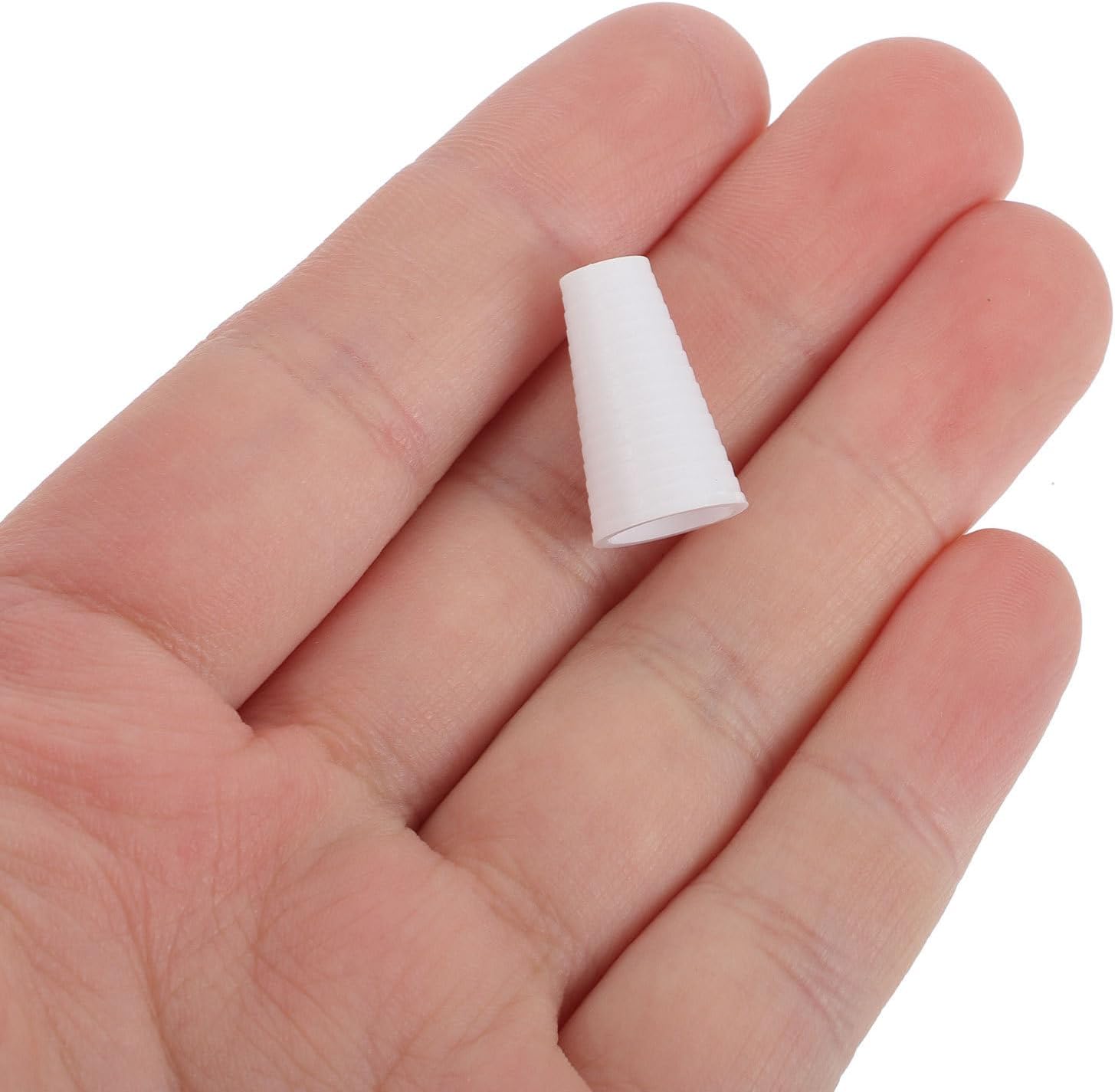 30Pcs Pull End for Window Blind Cord Knobs, Plastic Cord Tassel Drops Pull End for Blinds or Shades Pendant (White)