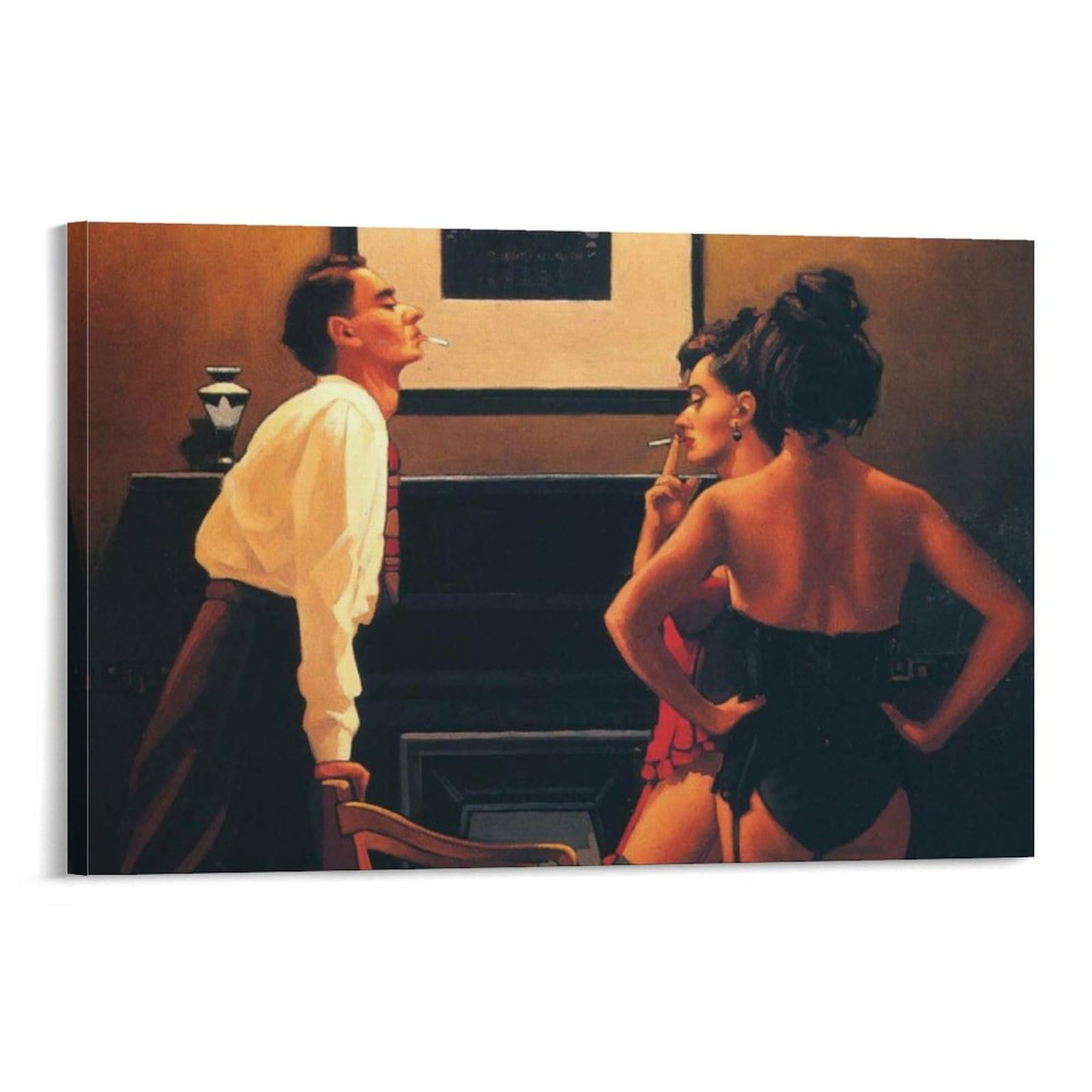 The Master of Ceremonies by jack_vettriano Wall Art Prints Poster Canvas Painting Poster Wall Art Decorative Picture Prints Modern Decor 20x30inch(50x75cm)