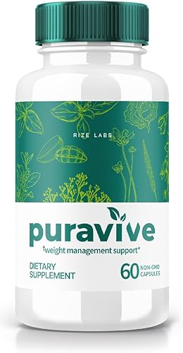 Puravive - Puravive Píldoras de pérdida de peso para aumentar los niveles de BAT y energía, cápsulas Puravive de desintoxicación y limpieza de arroz