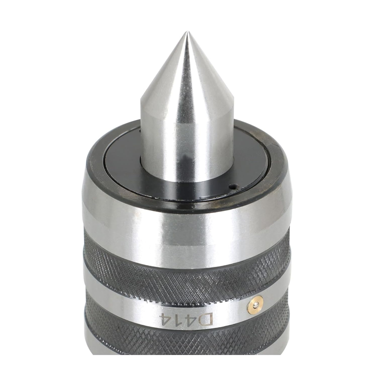 MT4 Live Center Morse Taper with 60 Degree Point, 1MT Triple Bearing Lathe Medium Duty Live Tailstock Center for High Speed Turning CNC Work