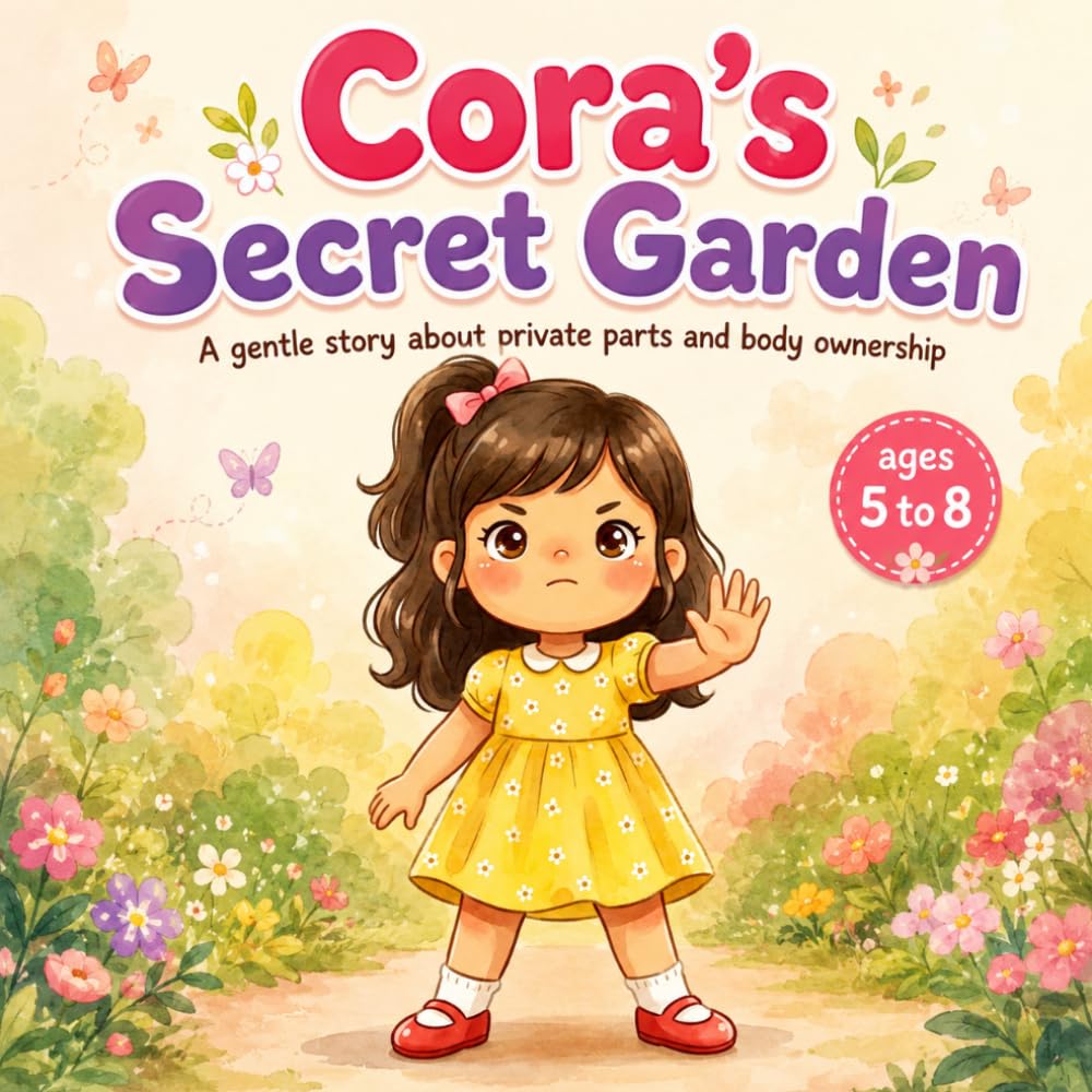 Cora's Secret Garden | A gentle story about private parts and body ownership: Learm about body ownership, good and bad touch and safe communication with parents | for ages 5 to 8