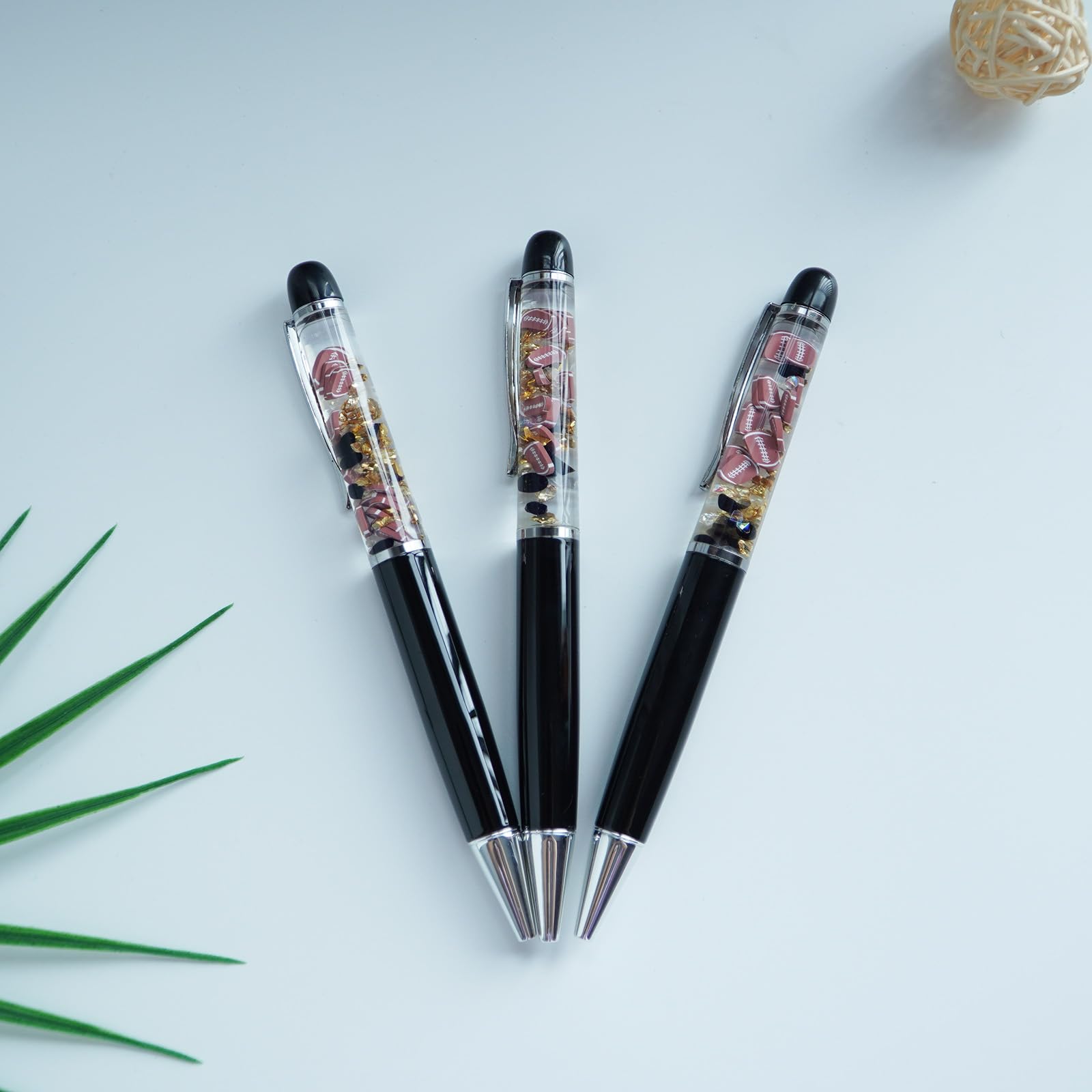 Sikyby Rugby Rugger Funny Pens Cute Floater Floating Liquid Writing Journaling Office Pen Unique Gifts - Image 3