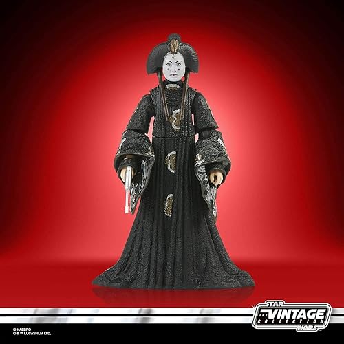 Miniatura 4 de STAR WARS The Vintage Collection Queen Amidala Toy - Figura de amenaza fantasma a escala de 3.75 pulgadas, juguetes para niños a partir de 4 años