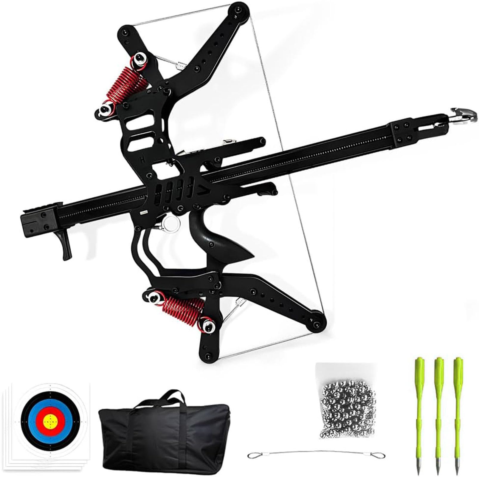 Steel Ball Compound Bow – Lightweight Dual-Use for Steel Balls & Arrows, Portable Outdoor Hunting & Target Practice