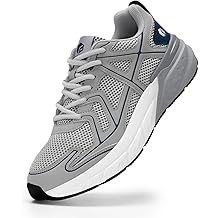 Mens Walking Shoes Wide Width Thicker Cushioning Sneakers Extra Wide Shoes for Men Bouncy Shoes Non Slip Workout Gym Athletic Sneakers