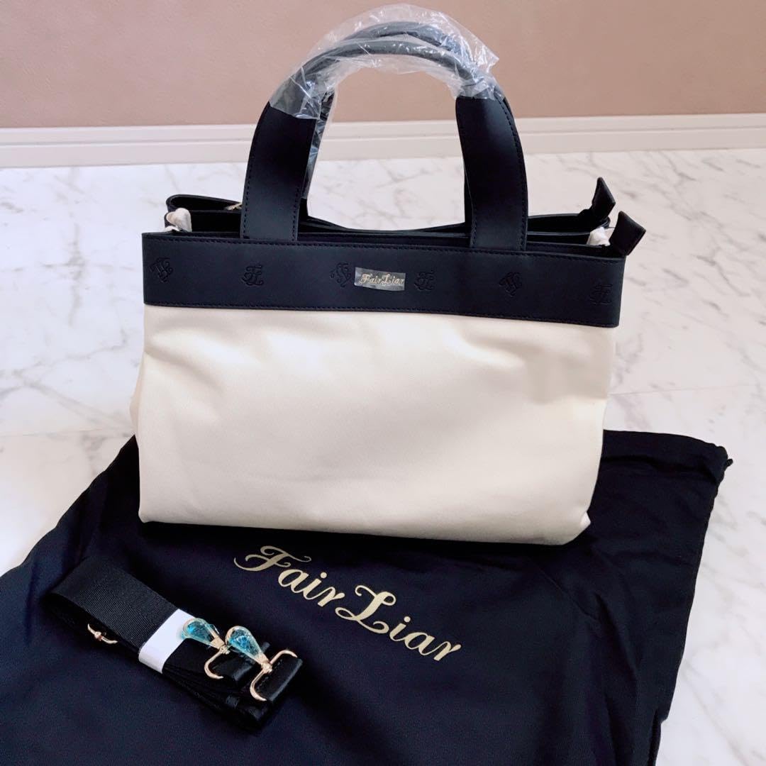 【即発送】Fair liarフェアライヤーゴルフラウンドバック ショルダーバック ゴルフ レディース ラウンドバッグ／Fair Liarフェアライアー:米色