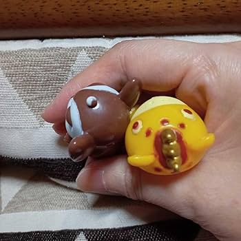 Amazon.co.jp: マン 怪獣 指人形 怪獣ブースカ チャメゴン 2体