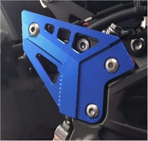 Miniatura 6 de NinWelly jfqm - Protector de placa de talón para Kawasaki Z900 Z 900 2017 2018 2019 2020, accesorios de motocicleta, reposapiés trasero (color