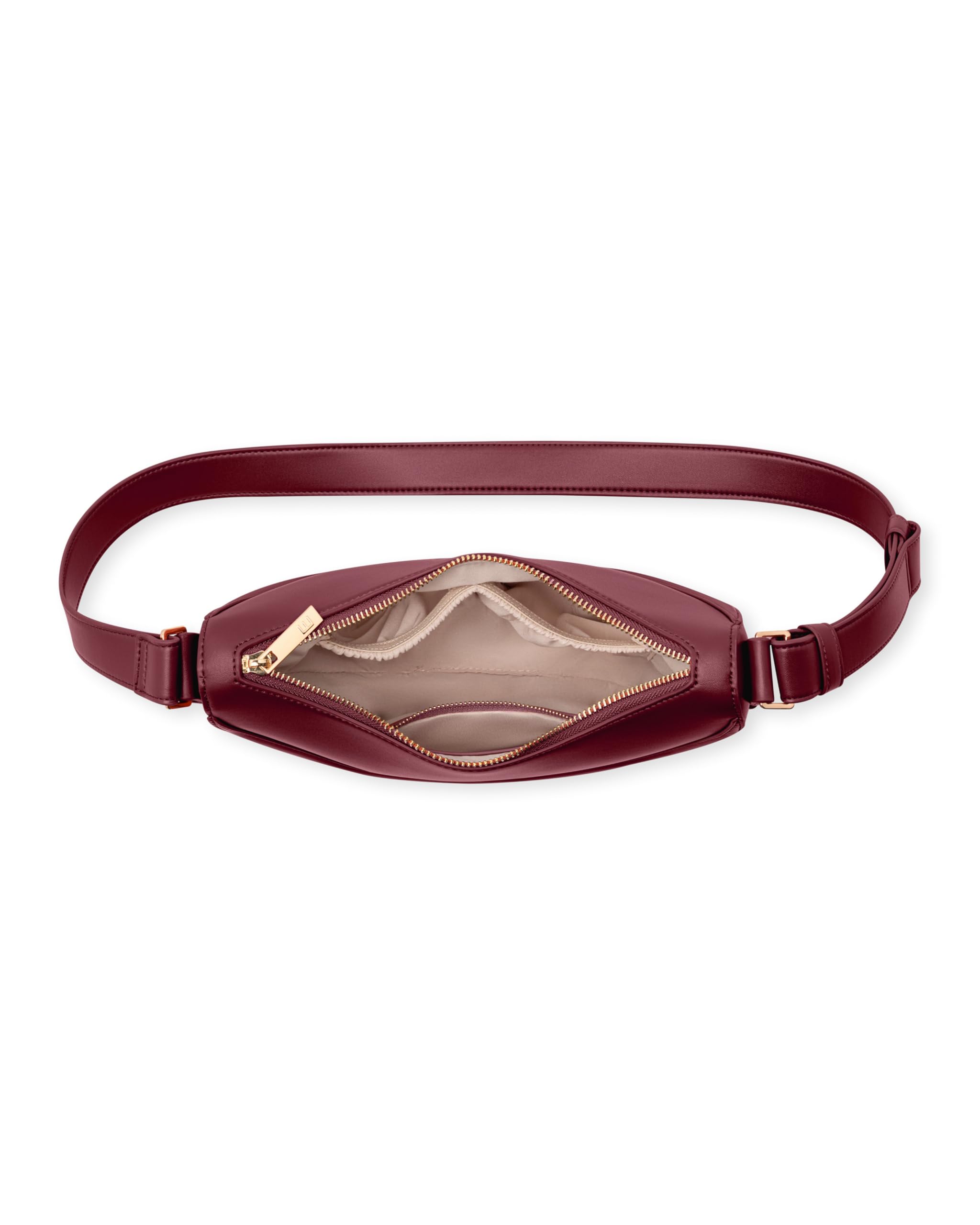 Expatrié Borsa a Spalla Donna - Livia - Half Moon Bag - Borsa a Tracolla Mezzaluna in Pelle Vegana - Idrorepellente