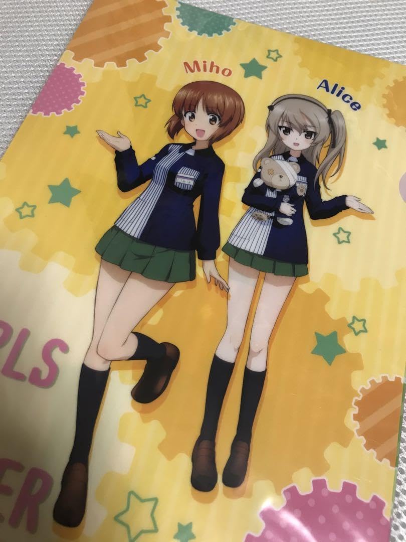 Amazon.co.jp: ガールズ&パンツァーのローソンコラボクリアファイル3枚