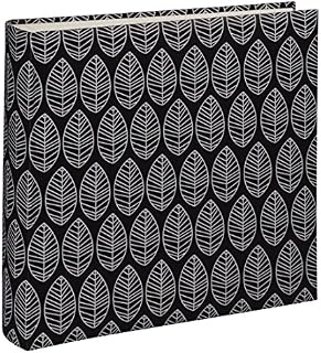 Hama La Fleur Jumbo Photo/Memo Album with 100 White Pages, Black, 30 x 30 cm