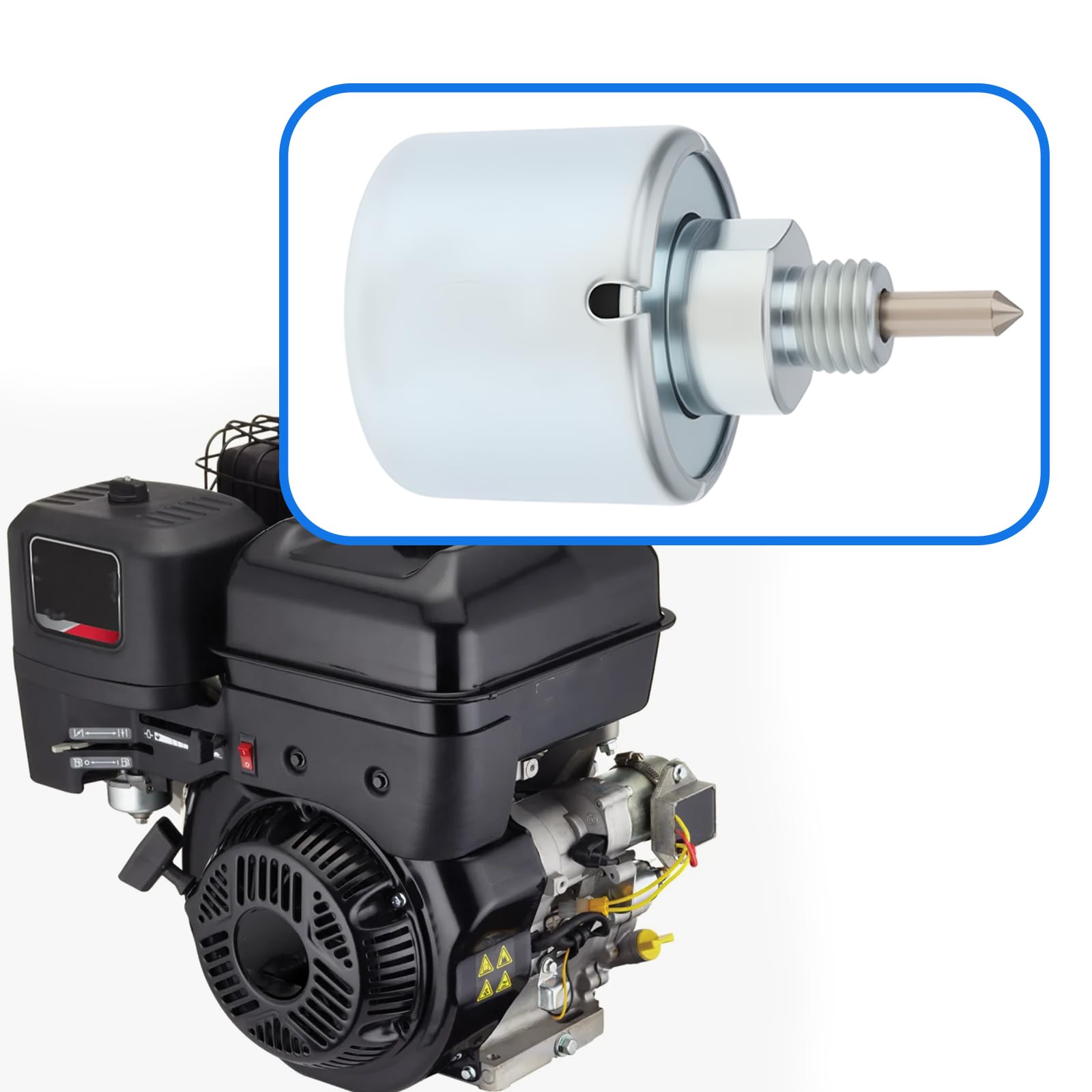 Solenoide Di Spegnimento Del Carburatore Del Tosaerba 692734 497672 497157 495739 Compatibile Con Briggs & Stratton