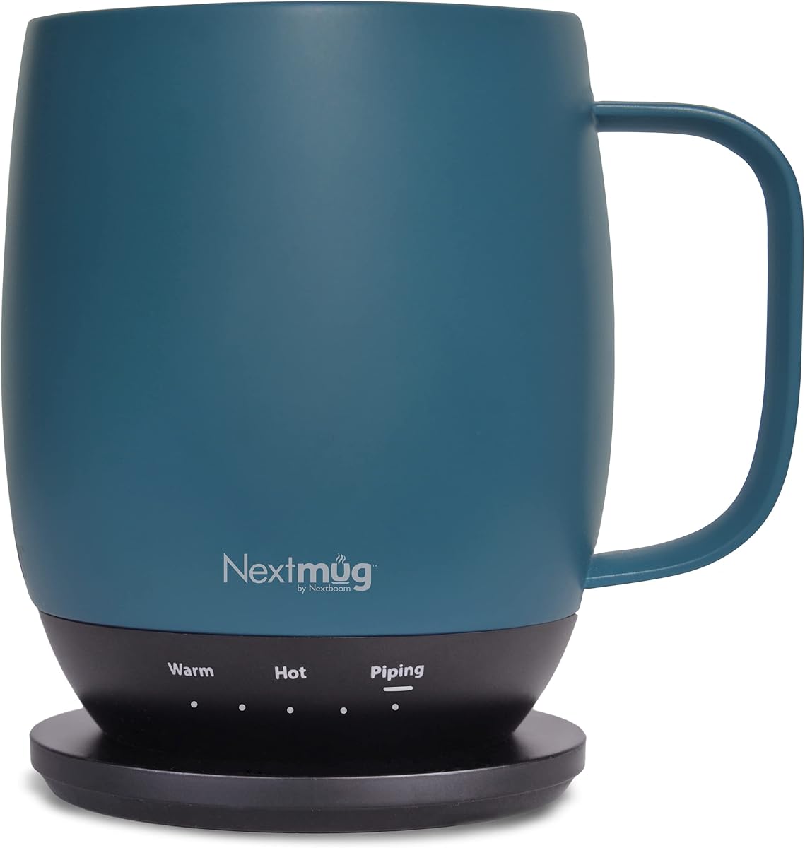 Nextmug - Temperature-Controlled, Self-Heating Coffee Mug (Slate Blue - 415 mL)
