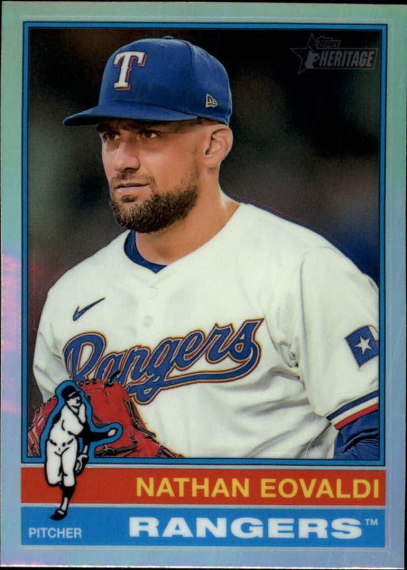 Amazon.com: 2025 Topps Heritage Baseball Chrome Refractor #34