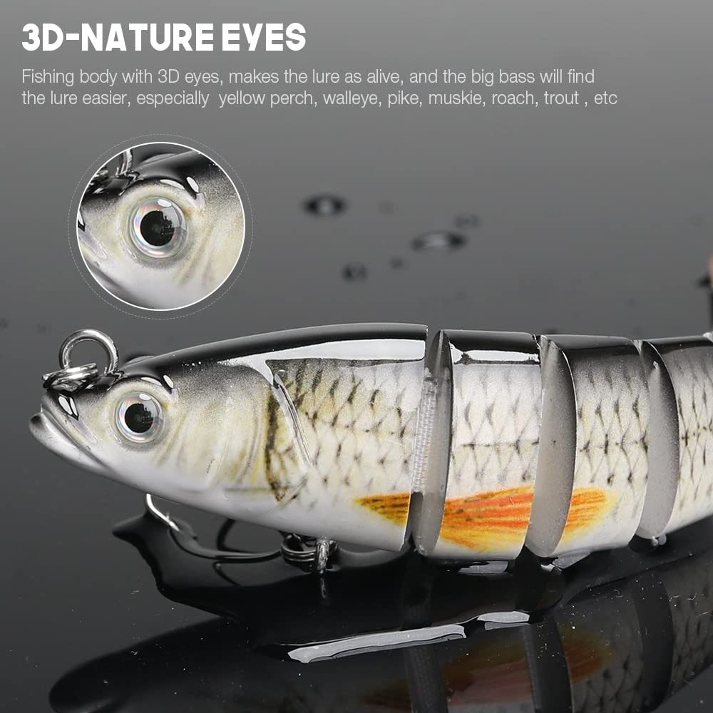 14 cm 23g S-Typ Schwimm sinkend Swimbait Topwater Köder Crankbait Popper River Fischereiköder (Color : 14cm 23g A1)