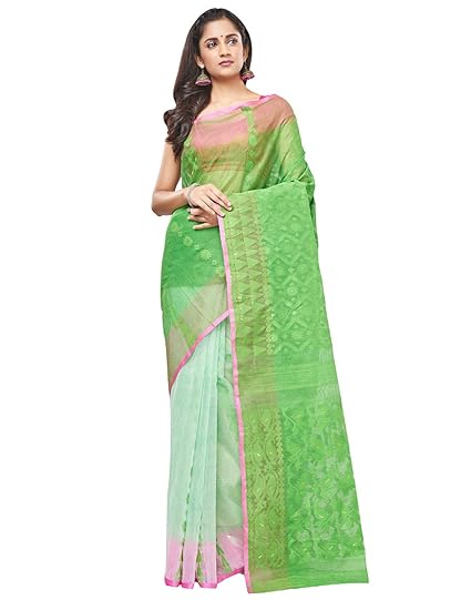 Buy Slice Of Bengal Light Weight Handloom Cotton Half Half Dhakai Jamdani Saree Sari For Women Green At Amazon In Buy Slice Of Bengal Light Weight Handloom Cotton Half Half Dhakai Jamdani Saree Sari For Women Green At Amazon In