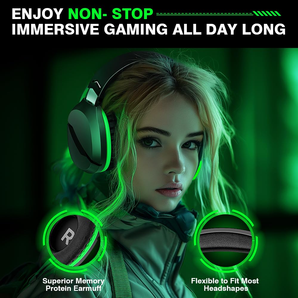 Wolflaws X3 Xbox One S Headphones With Mic Wolflaws Wireless