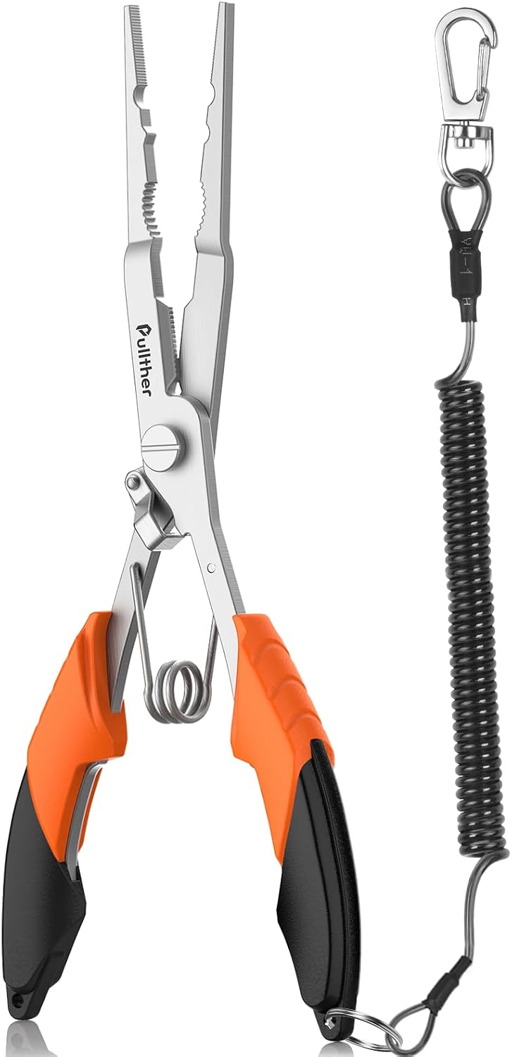 Fishing Gear,Hook Remover Fishing Pliers,Stainless Steel Fishing Tools,Multitool for…