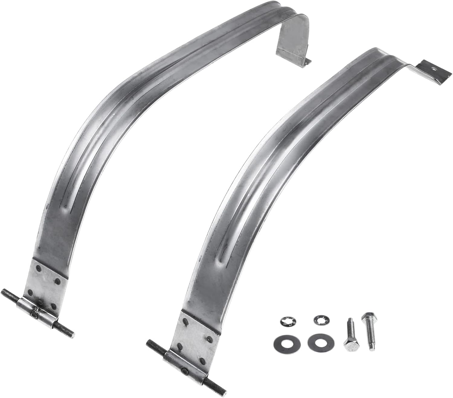 A-Premium Fuel Tank Straps Compatible with Chevrolet Cruze 2010-2016 Cruze Limited 2016 DOHC 2-PC Set