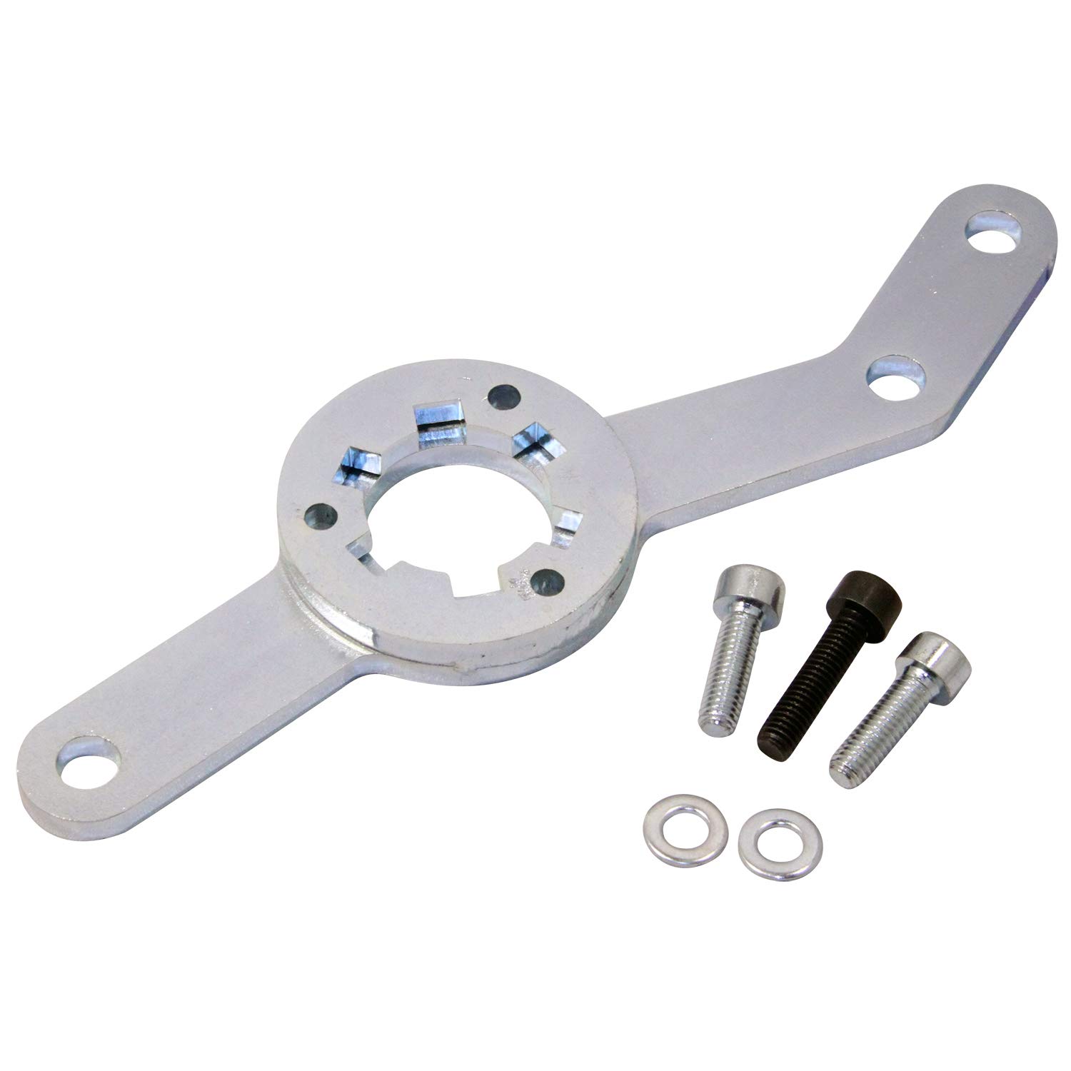 Easyboost Bloque Variateur 2 en 1 pour MBK Booster 50cc Nitro Bw's Aerox Stunt Rocket Ovetto Minarelli – Démonte Variateur sans Bloque Piston – Changer Facilement Les Galets ou la Courroie