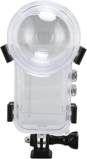 Dive Housing Case for Insta360 X3, Underwater Dive Protective Shell Waterproof Up to 50m 164ft Protective Scratch Proof Housing Case for Insta360 X3 with Bracket Accessories