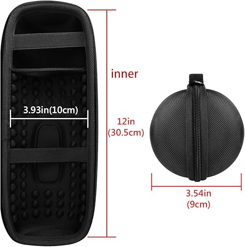 Miniatura 4 de Geekria Shield - Funda para altavoz compatible con JBL Charge 5, Charge 4, funda de altavoz Bluetooth portátil de repuesto, bolsa de transporte de