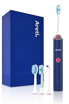 Areti 電動歯ブラシセット Amazon | Areti（アレティ） 電動歯ブラシ ホワイトニング 2段階