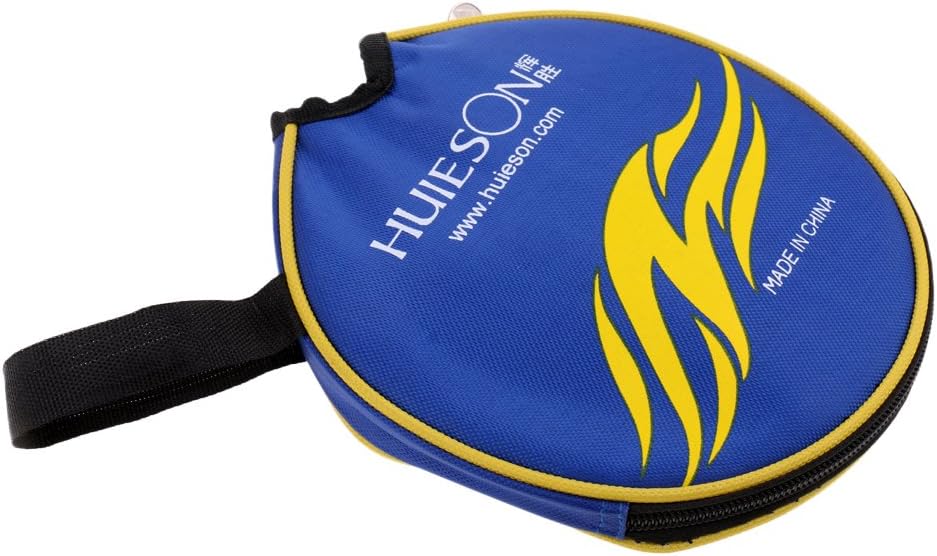 menolana Table Tennis Racket Bag Pong Paddle Bat Holder Pouch Case - Blue Yellow : Sports & Outdoors