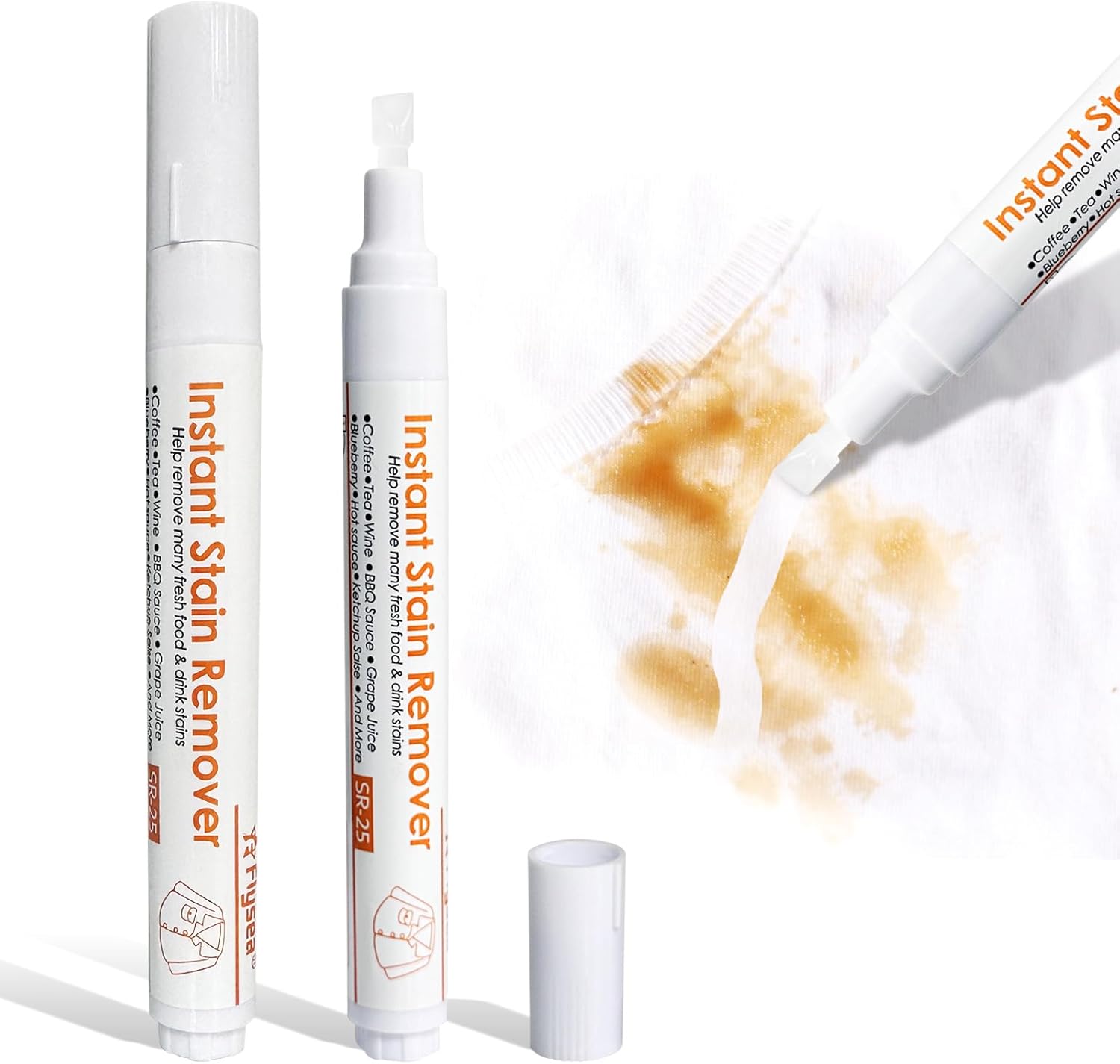 Bleach Pen2PCS, 2024 New Upgrade Stain Remover Pen, Bleach