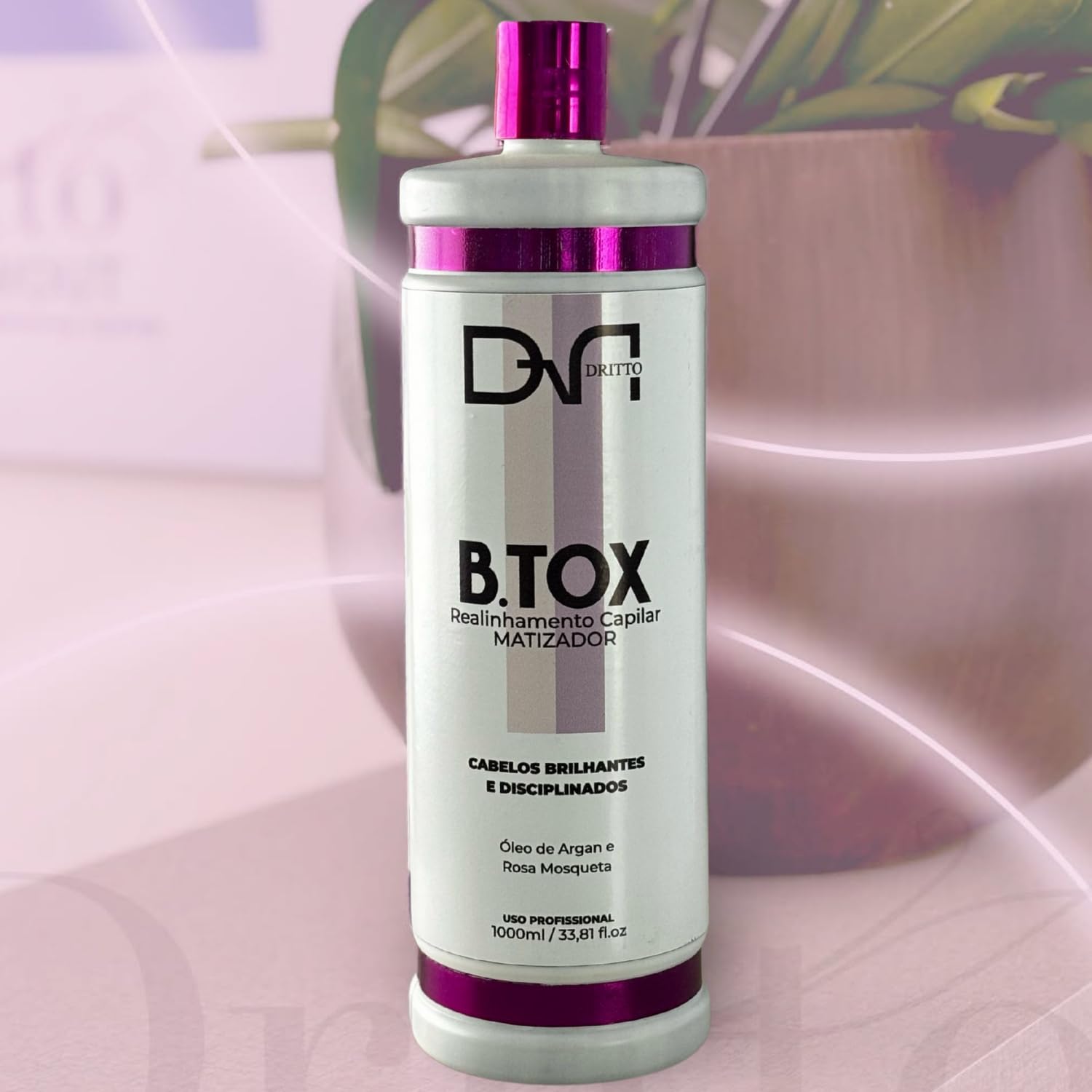 Amazon.com: Dritto DNA B.TOX Realinhamento Capilar Matizador