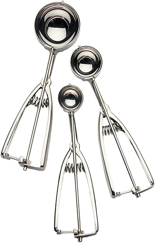 Miniatura 7 de RSVP International Endurance Kitchen Collection Spring Release Measured Cookie Dough Scoop, Multi-Use for Cupcake, Muffin Batters, Stainless Steel