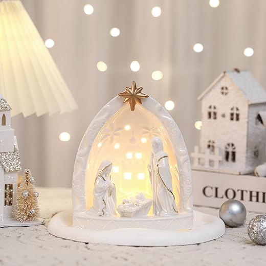 Cindeer Nativity Set for Christmas Indoor