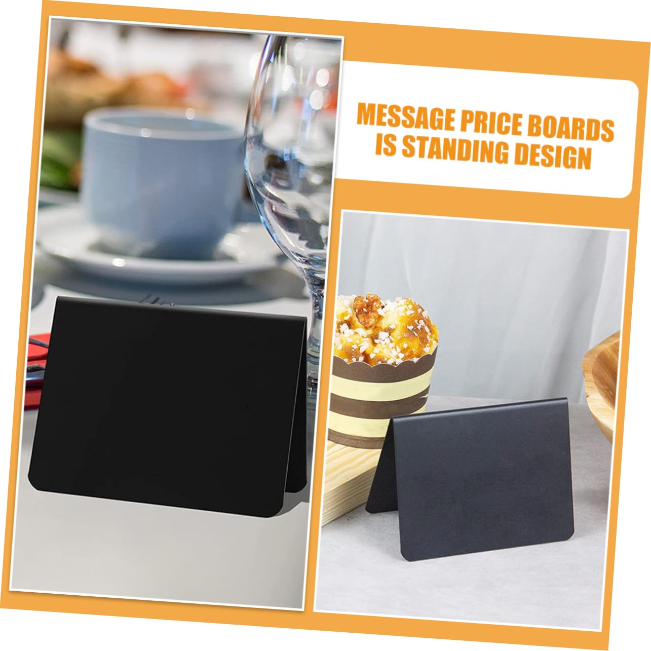 Gadpiparty 3 Series Price De Pizarra Señales Junta Tableros Escribir Pequeño Cartel De Pizarra Letreros Decorativos Signos De Menú Pizarras Para Menu De Polivinilo Negro 15 Piezas X 3