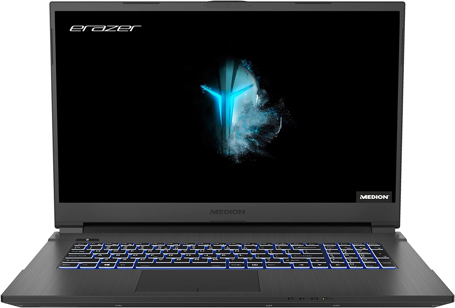 MEDION Erazer Defender P15 Gaming Laptop AMD Ryzen 5-5600H 16GB 512GB SSD 17.3" Full HD NVIDIA GeForce RTX 3060 6GB Graphics, Backlit Keyboard Windows 10-30031892, Black